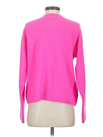Aqua Cashmere Pullover Sweater (view 2)