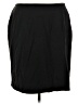 Talbots Solid Black Casual Skirt Size 20 Petite - photo 1