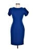 Calvin Klein Solid Blue Cocktail Dress Size 6 (petite) - photo 1