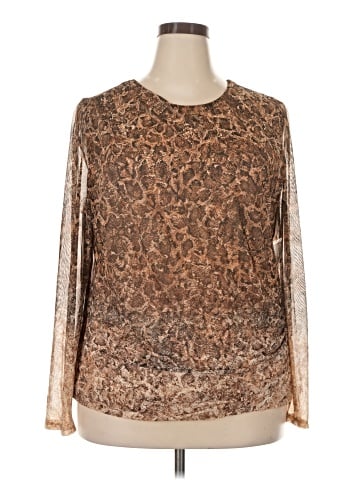 Bar III Long Sleeve Blouse (view 1)