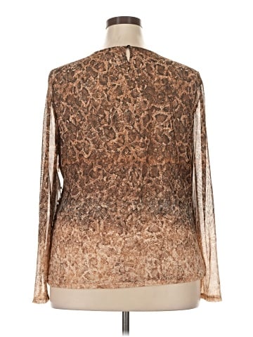 Bar III Long Sleeve Blouse (view 2)