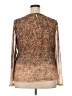 Bar III Brown Long Sleeve Blouse Size XXL - photo 2