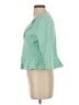 Leota Polka Dots Green Blazer Size S - photo 5