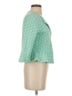 Leota Polka Dots Green Blazer Size S - photo 4