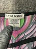 Raya Sun Graphic Purple Cocktail Dress Size L - photo 7