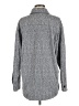 Athleta Tweed Gray Long Sleeve Button-Down Shirt Size M - photo 2