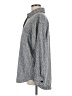 Athleta Tweed Gray Long Sleeve Button-Down Shirt Size M - photo 5