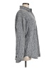 Athleta Tweed Gray Long Sleeve Button-Down Shirt Size M - photo 4