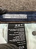 Kut from the Kloth Chevron-herringbone Blue Jeans Size 2 - photo 5