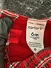Carter's 100% Cotton Plaid Red Dress 3-6 MO / 6 MO - photo 3