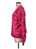 Miracle Animal Print Pink Cardigan Size S - photo 5