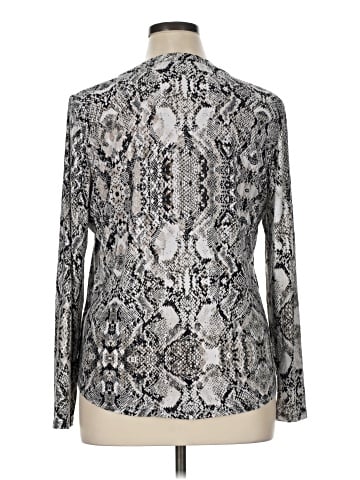INC International Concepts Long Sleeve Blouse (view 2)