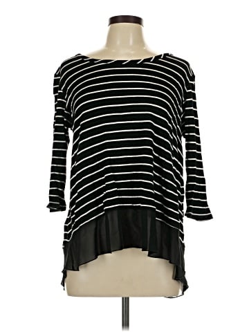 Pebble and Stone 3/4 Sleeve Top (view 1)
