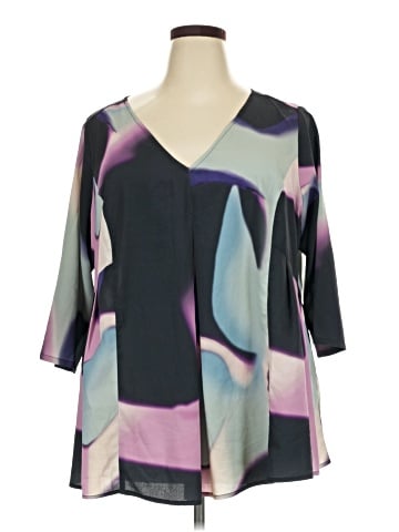 Wayward Fancies 3/4 Sleeve Blouse (view 1)