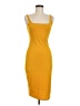 Rolla Coster Solid Yellow Casual Dress Size M - photo 1