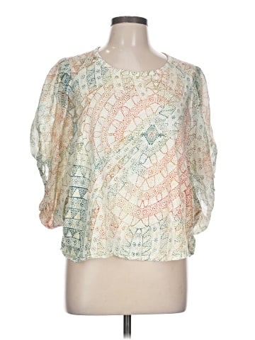 Eri + Ali 3/4 Sleeve Blouse (view 1)