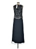 Jkara 100% Polyester Gray Cocktail Dress Size 8 Petite - photo 2