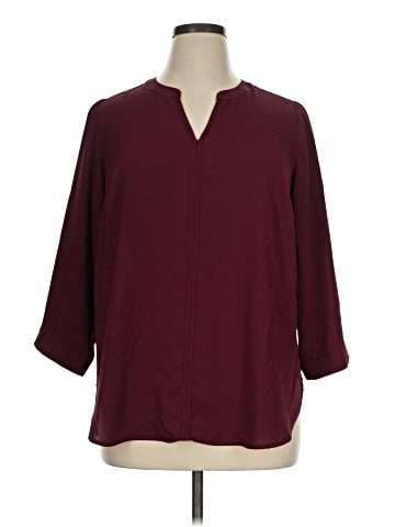 41Hawthorn 3/4 Sleeve Blouse (view 1)