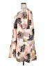 Entro 100% Polyester Print Pink Casual Dress Size 2X - photo 5