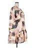 Entro 100% Polyester Print Pink Casual Dress Size 2X - photo 4