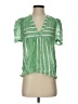 Aqua Green Short Sleeve Blouse Size XS - photo 1