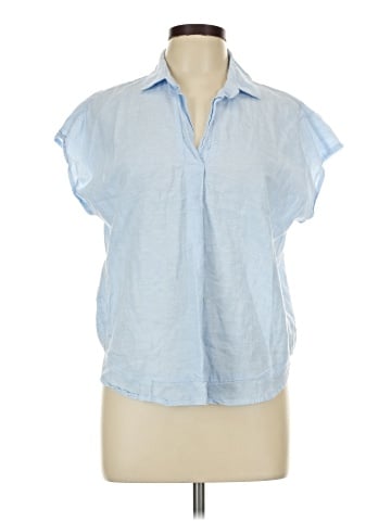 Saks Fifth Avenue Short Sleeve Blouse (view 1)