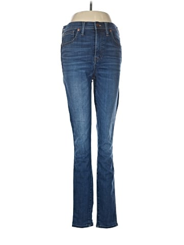 Madewell Tall 10" High-Rise Skinny Jeans in Danny Wash: TENCEL&trade; Denim Edition (view 1)