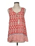 BeachLunchLounge 100% Viscose Red Sleeveless Blouse Size M - photo 1