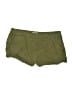 Madewell Solid Green Pull-On Shorts Size S - photo 1