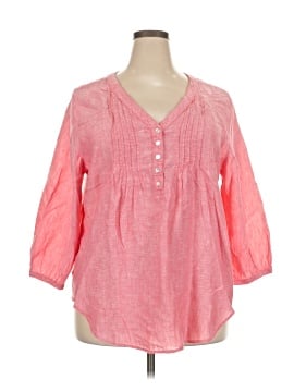 Sigrid Olsen 3/4 Sleeve Blouse