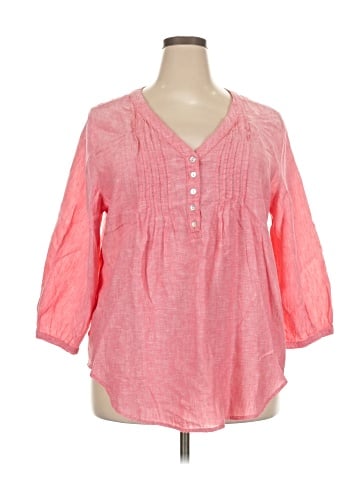 Sigrid Olsen 3/4 Sleeve Blouse (view 1)