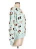 Wildfox Print Teal Sweatshirt Size L - photo 4
