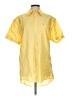 Tommy Hilfiger Yellow Short Sleeve Button-Down Shirt Size L - photo 1