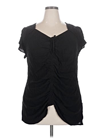City Chic Short Sleeve Blouse (view 1)