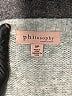 Philosophy Republic Clothing Tweed Silver Pullover Sweater Size S - photo 7