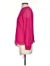 Badgley Mischka 100% Polyester Pink 3/4 Sleeve Blouse Size 2 - photo 5