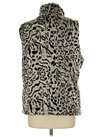 Coldwater Creek Faux Fur Vest (view 2)