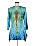 Peter Nygard Teal 3/4 Sleeve Top Size M (estimated) - photo 2