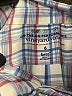 Vineyard Vines Performance Checkered-gingham Blue Long Sleeve Button-Down Shirt Size 6 - photo 3