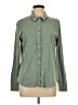 Gap Solid Green Long Sleeve Button-Down Shirt Size L - photo 1