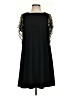 Aidan Mattox 100% Polyester Black Cocktail Dress Size 4 - photo 1