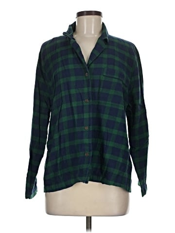 Eberjey Long Sleeve Button-Down Shirt (view 1)
