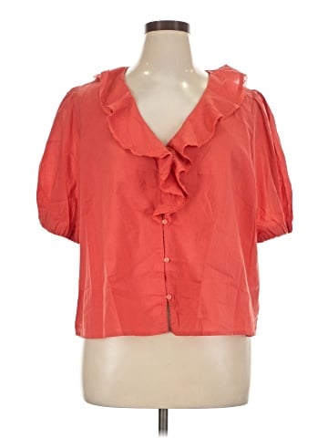 Old Navy Short Sleeve Blouse (view 1)