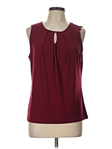 Ann Taylor Factory Sleeveless T-Shirt (view 1)