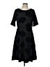 Lands' End Black Casual Dress Size L - photo 1