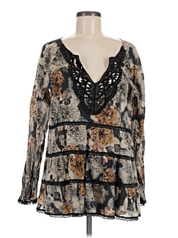 4 Love and Liberty Long Sleeve Blouse (view 1)