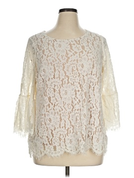 Rose + Olive 3/4 Sleeve Blouse