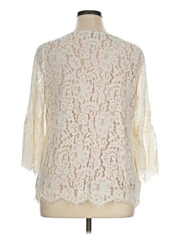 Rose + Olive 3/4 Sleeve Blouse (view 2)
