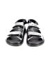 Philipp Plein Silver Black Sandals Size EU 37 - photo 2