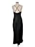 Double Zero 100% Polyester Black Cocktail Dress Size M - photo 2